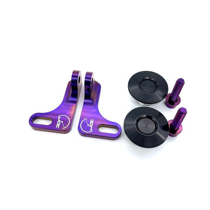 JDC Front Bumper Quick Release | Front Core Support Kit (Evo 8/9)
