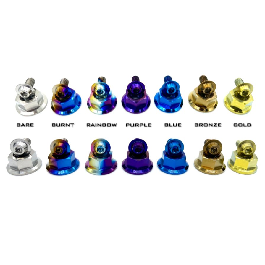 JDC Titanium 3" Exhaust Gasket & Bolt Set