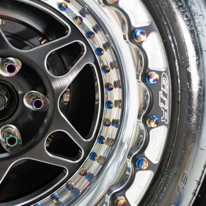 JDC Titanium Beadlock and 3-Piece Wheel Hardware (Universal)