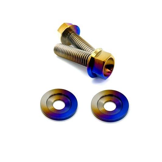 JDC Titanium Charge Pipe Hardware (2023+ FL5 Civic Type R)