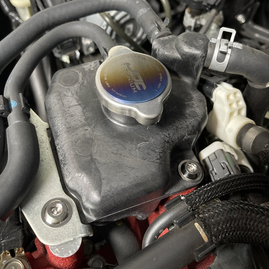 JDC Titanium Coolant Expansion Tank Hardware Kit (15-21 WRX/STi)