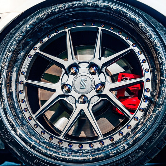 JDC Titanium Custom 3-Piece Wheel Hardware M8 & M7 (Universal)