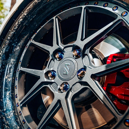 JDC Titanium Custom 3-Piece Wheel Hardware M8 & M7 (Universal)