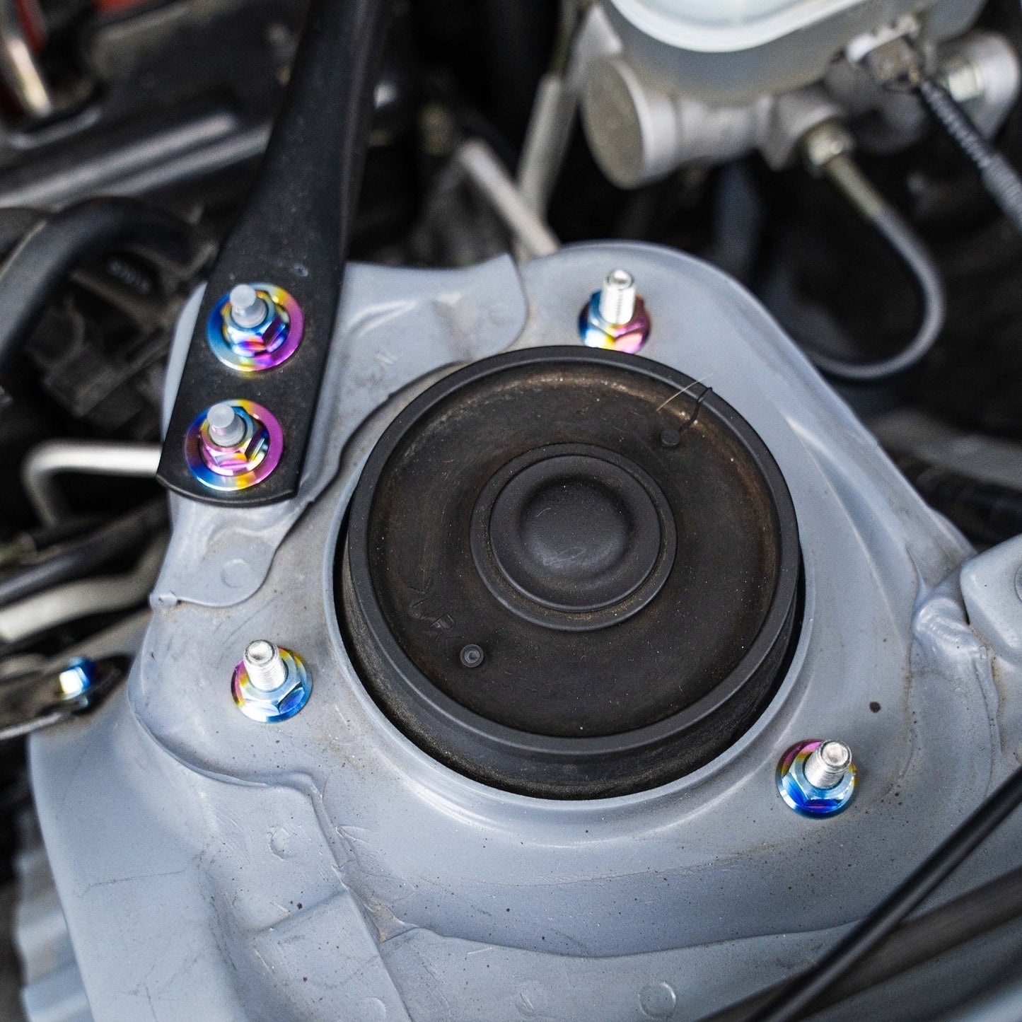 JDC Titanium Engine Bay Dress-Up Hardware Kit (13-21 FRS/BRZ/86)