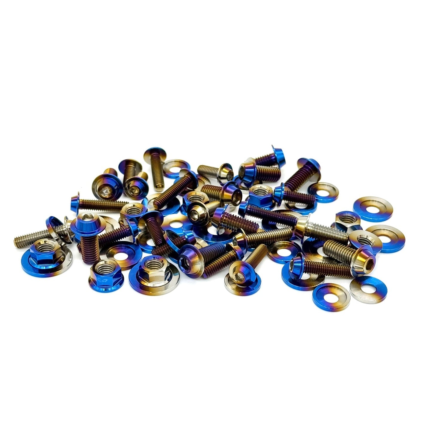 JDC Titanium Engine Bay Dress-Up Hardware Kit (13-21 FRS/BRZ/86)