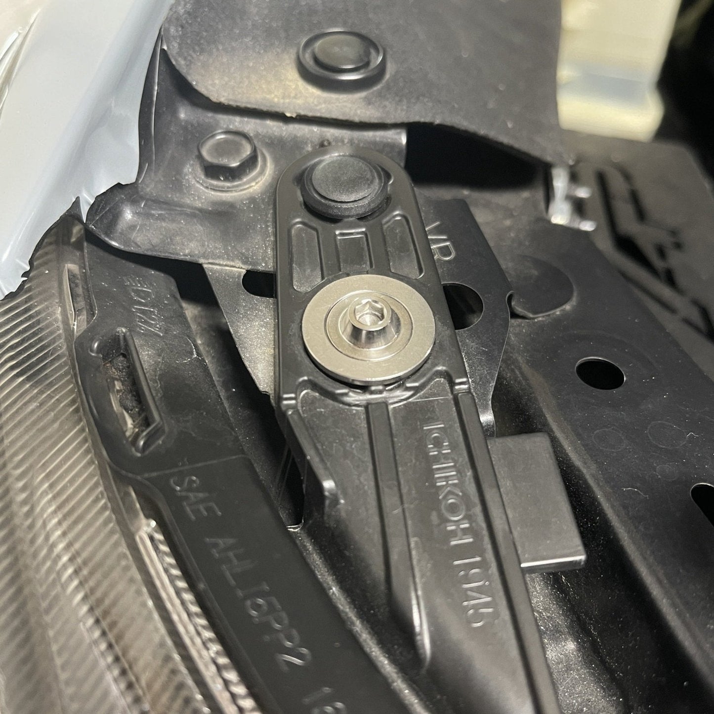 JDC Titanium Engine Bay Dress-Up Hardware Kit (15-21 Subaru STi)