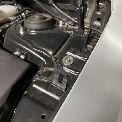 JDC Titanium Engine Bay Dress-Up Hardware Kit (15-21 Subaru STi)