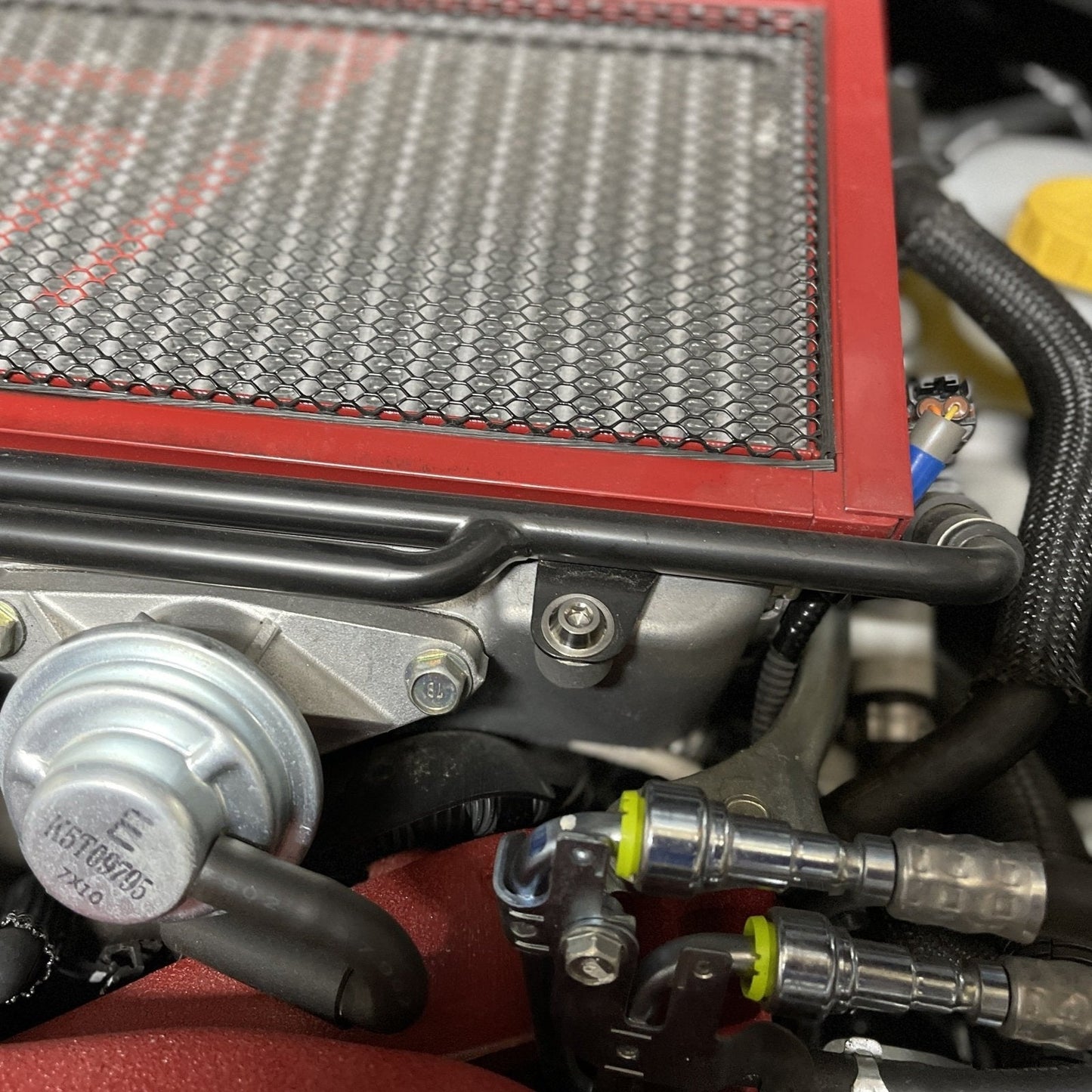 JDC Titanium Engine Bay Dress-Up Hardware Kit (15-21 Subaru STi)