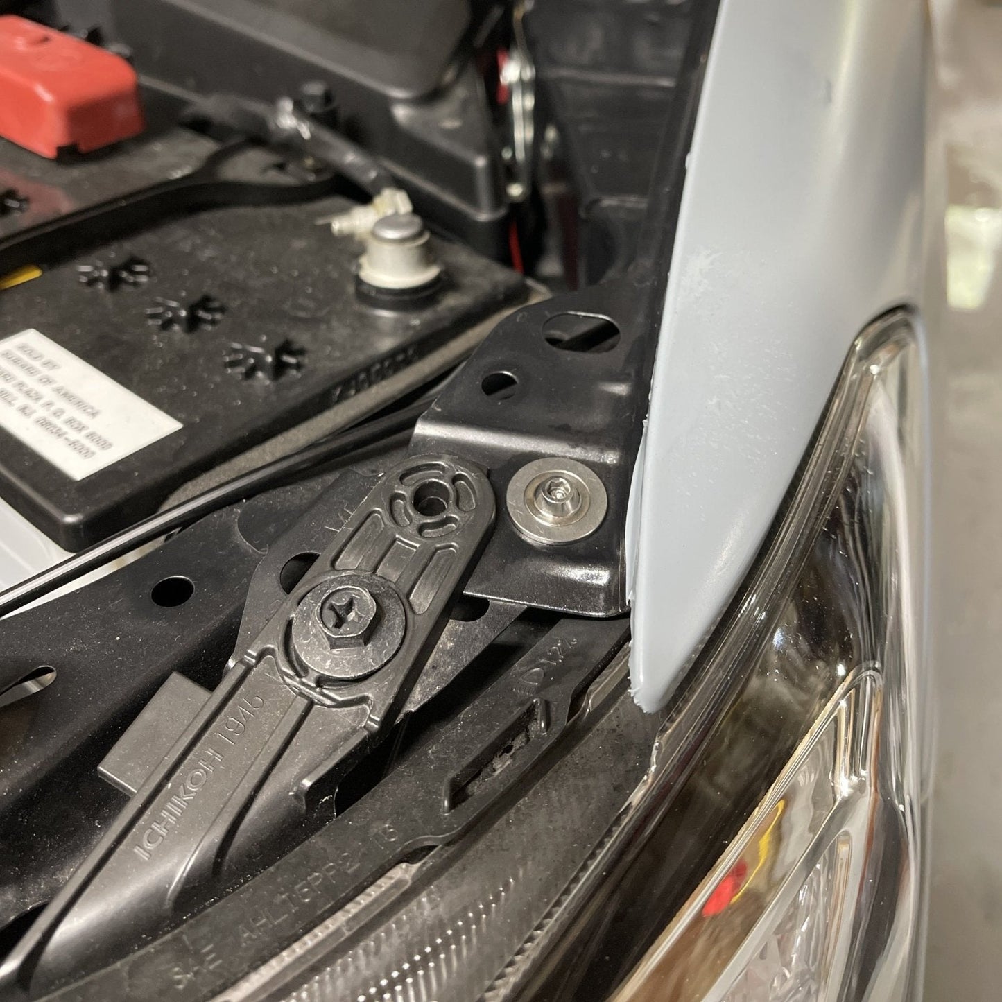 JDC Titanium Engine Bay Dress-Up Hardware Kit (15-21 Subaru STi)