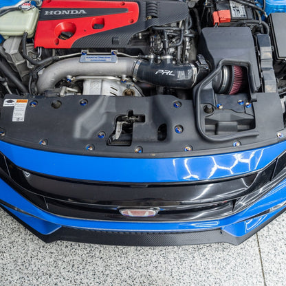 JDC Titanium Engine Bay Dress-Up Hardware Kit (Honda FK8 Type R)