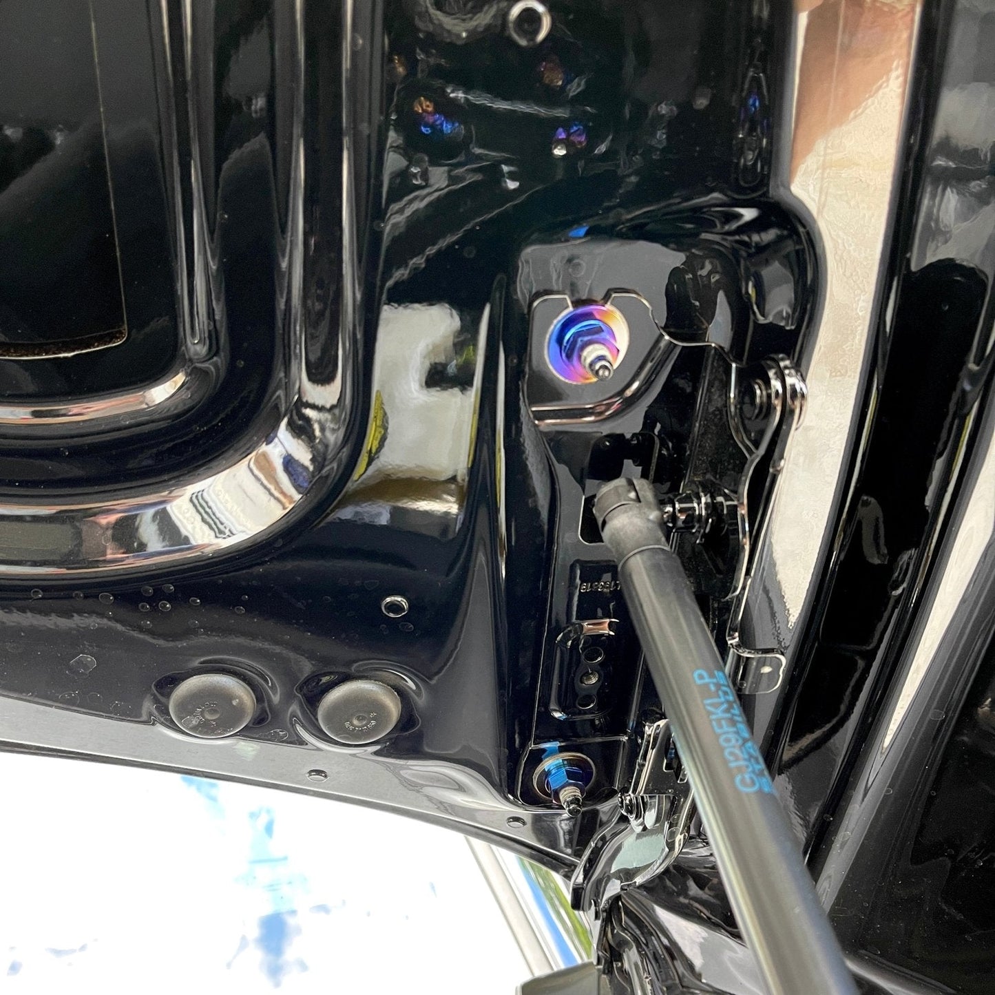 JDC Titanium Engine Bay Dress-Up Hardware Kit (A90/A91 Supra)