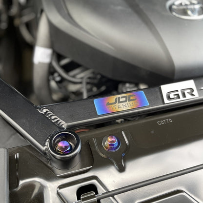 JDC Titanium Engine Bay Dress-Up Hardware Kit (A90/A91 Supra)