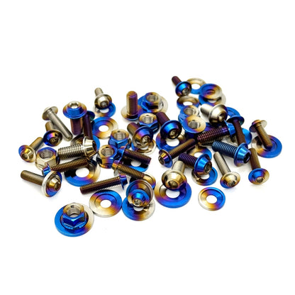 JDC Titanium Engine Bay Dress-Up Hardware Kit (Nissan 370Z)