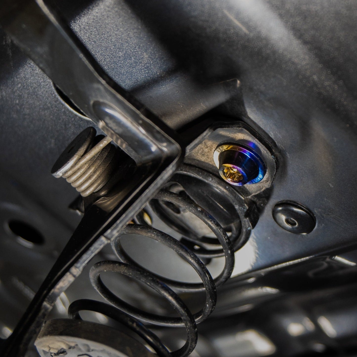 JDC Titanium Engine Bay Dress-Up Hardware Kit (Nissan 370Z)