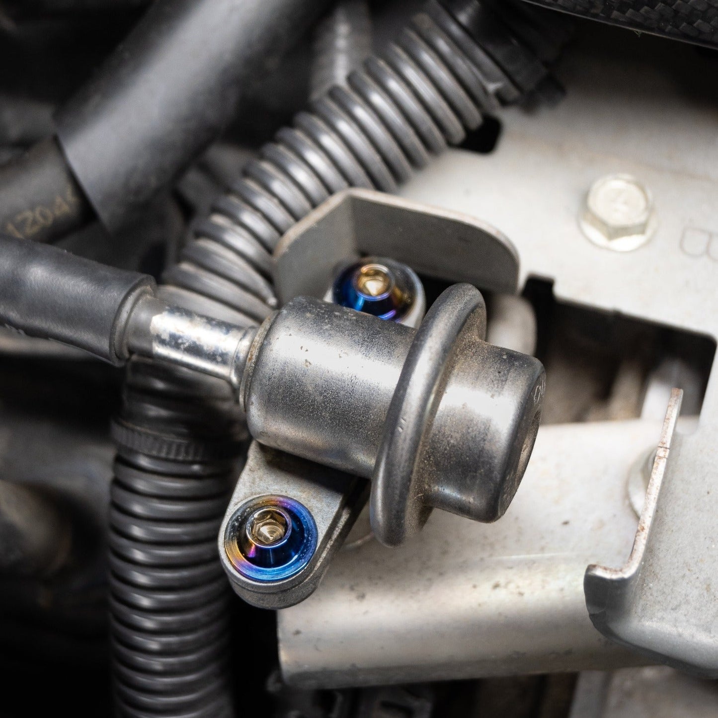 JDC Titanium Engine Bay Dress-Up Hardware Kit (Nissan 370Z)