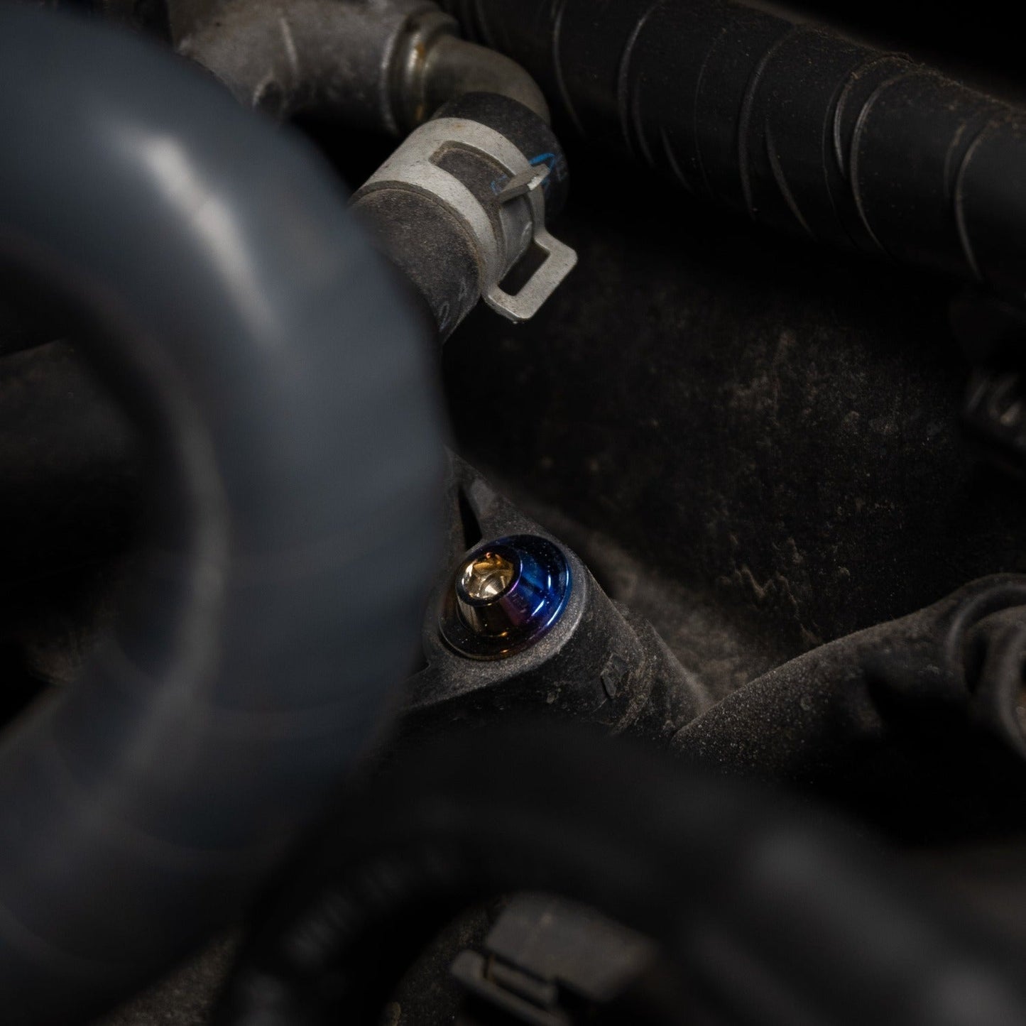 JDC Titanium Engine Bay Dress-Up Hardware Kit (Nissan 370Z)