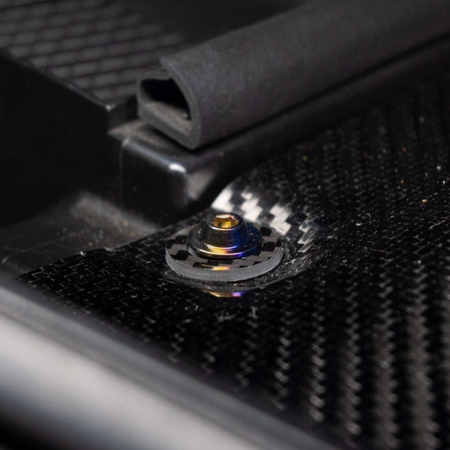 JDC Titanium Engine Bay Dress-Up Hardware Kit (Nissan 370Z)