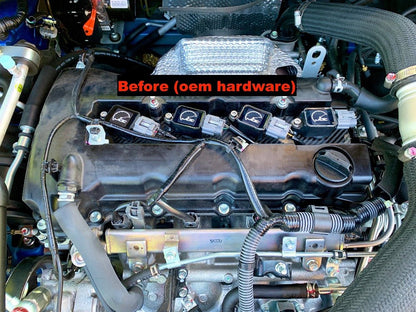 JDC Titanium Engine Bay Dress-Up Hardware Kit (Evo X)