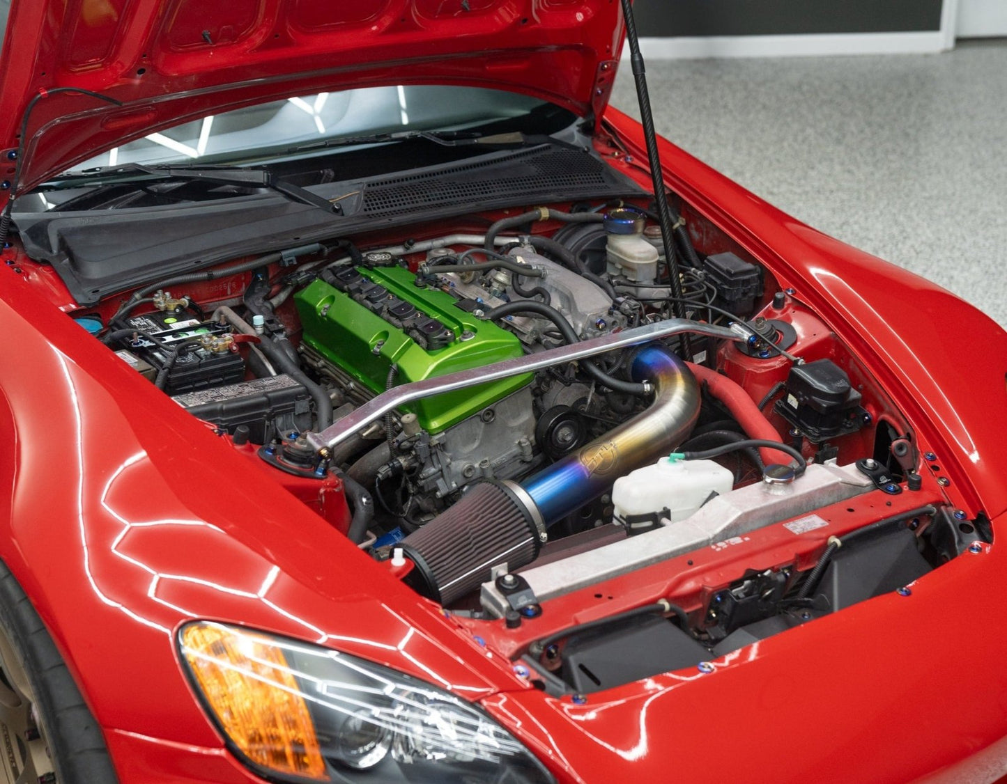 JDC Titanium Engine Bay Dress-Up Hardware Kit (Honda S2000)