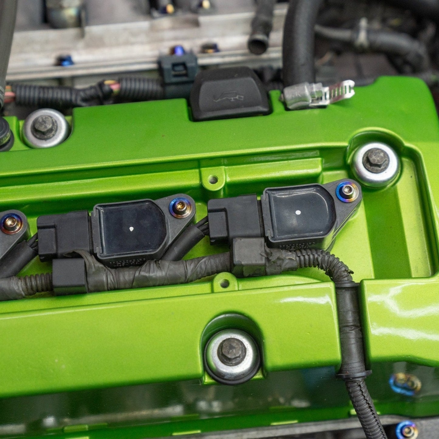 JDC Titanium Engine Bay Dress-Up Hardware Kit (Honda S2000)