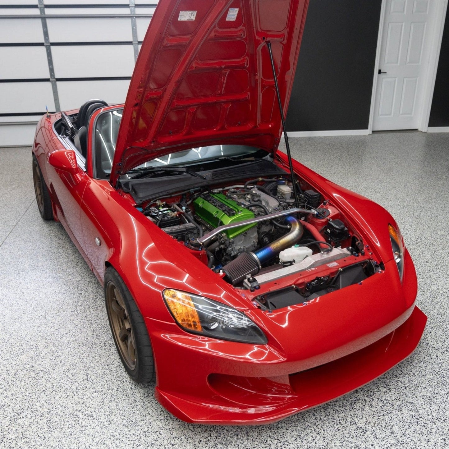 JDC Titanium Engine Bay Dress-Up Hardware Kit (Honda S2000)