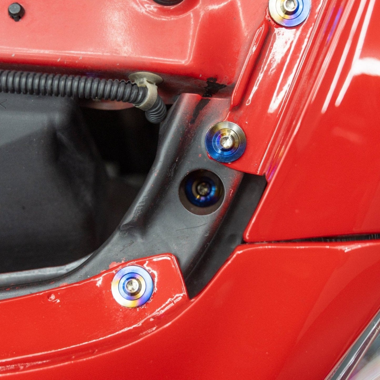 JDC Titanium Engine Bay Dress-Up Hardware Kit (Honda S2000)