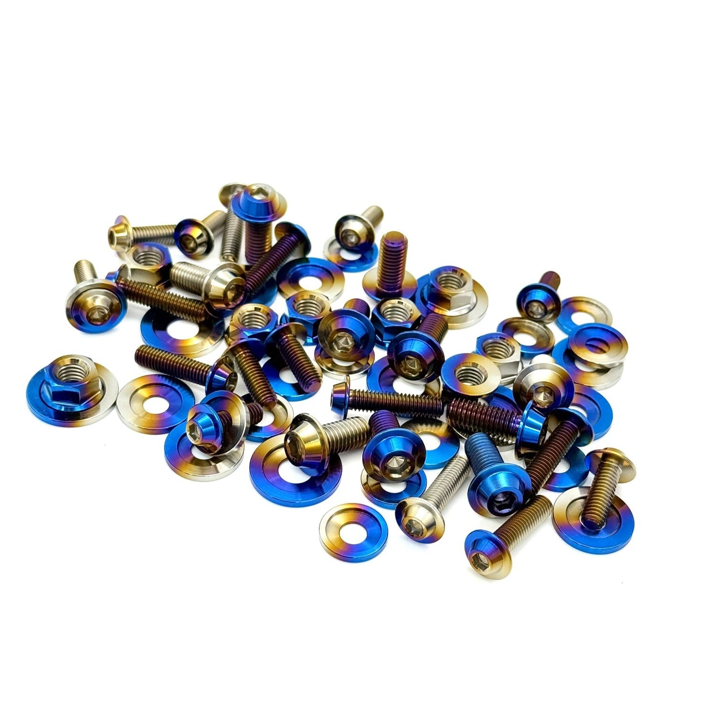 JDC Titanium Engine Bay Dress-Up Hardware Kit (Hyundai Genesis Coupe 2.0T BK2)