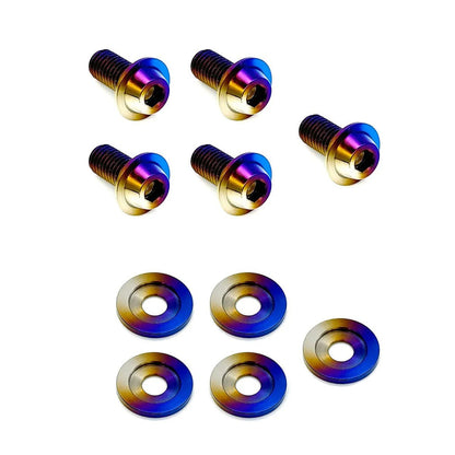 JDC Titanium Engine Cover Hardware (2023+ FL5 Civic Type R)