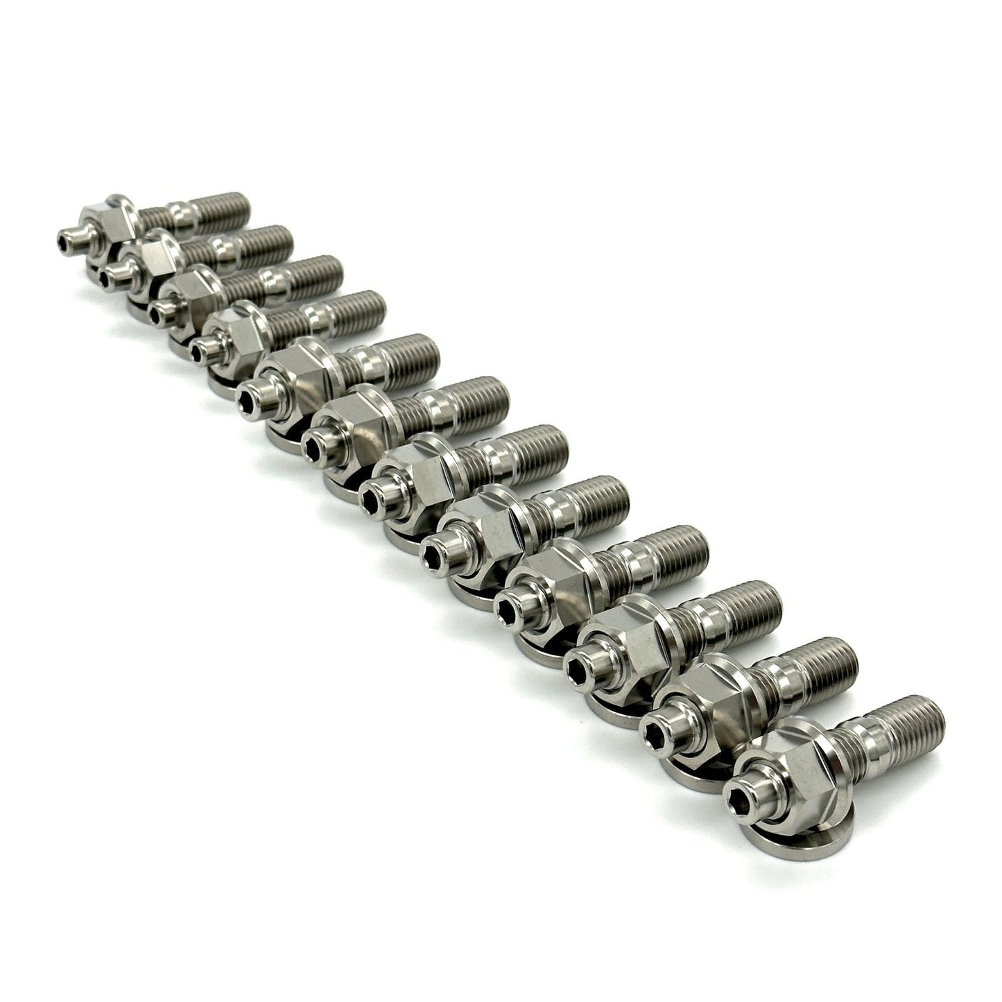 JDC Titanium Exhaust Manifold Stud Kit (Nissan KA24DE/SR20DET)