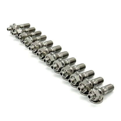 JDC Titanium Exhaust Manifold Stud Kit (Nissan KA24DE/SR20DET)