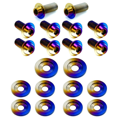 JDC Titanium Fender Hardware (Genesis Coupe 2.0T)