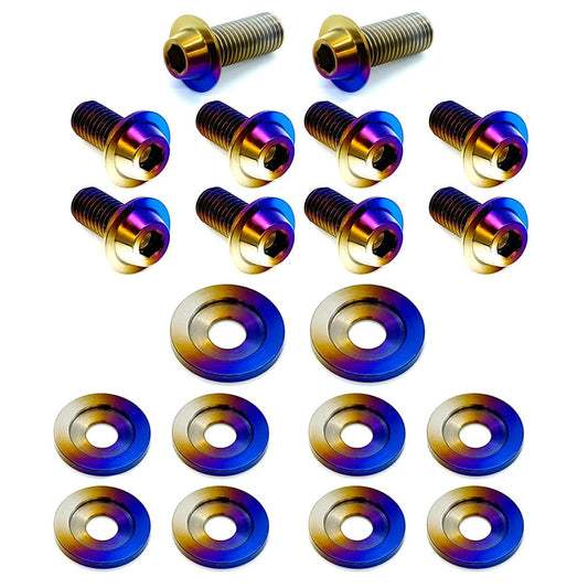 JDC Titanium Fender Hardware (Genesis Coupe 2.0T)