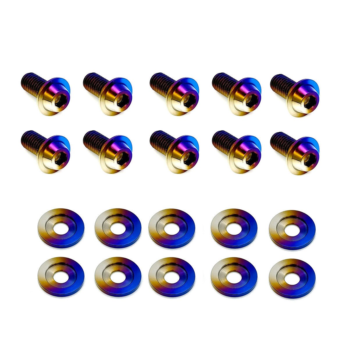 JDC Titanium Fender Hardware Kit (Honda S2000)