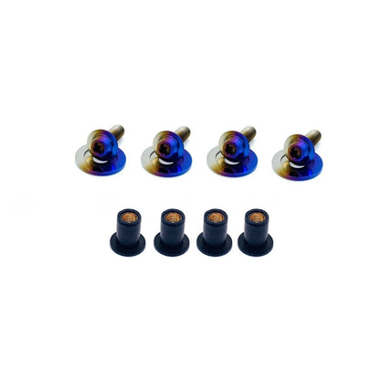 JDC Titanium Front Bumper Support Plastic Clip Replacement (2023+ FL5 Civic Type R/11th Gen Civic Si)