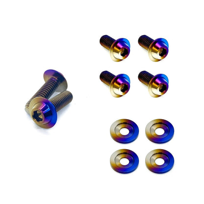 JDC Titanium Front Frame Hardware (2022-2026 Honda Civic Si)