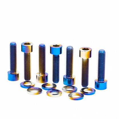 JDC Titanium Frontline Fabrication Valve Cover Hardware Replacement Kit (Evo 4-9)