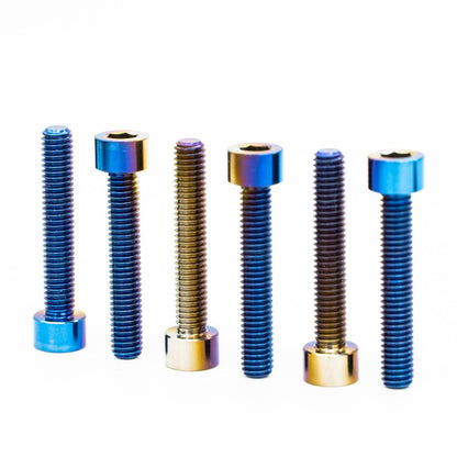 JDC Titanium Frontline Fabrication Valve Cover Hardware Replacement Kit (Evo 4-9)