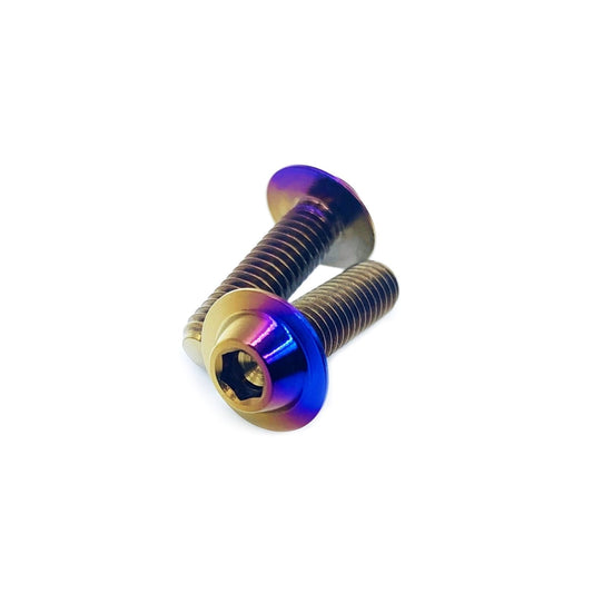 JDC Titanium Gas Filler Garnish Bolt Replacement Kit (Evo 7/8/9)