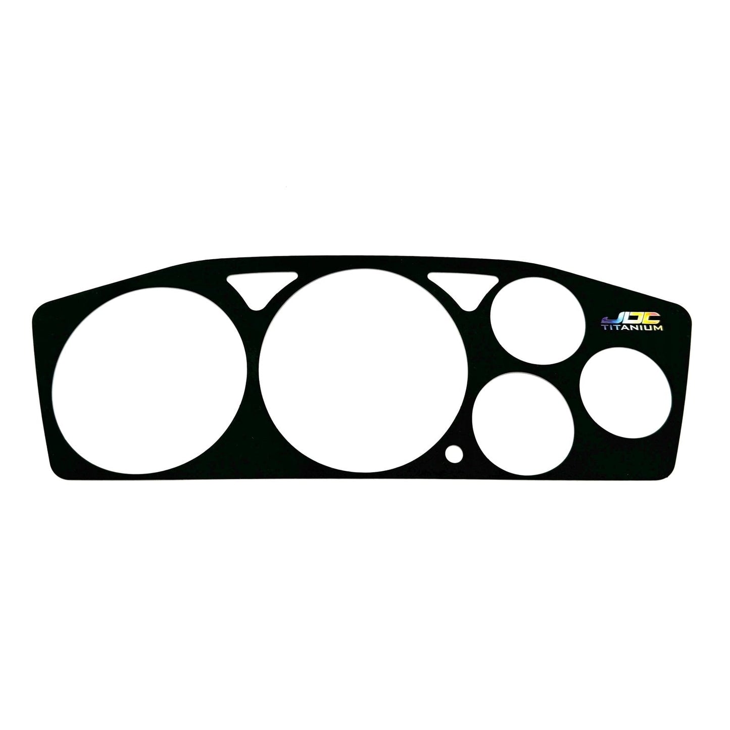 JDC Titanium Gauge Cluster Overlay (Evo 7/8/9)