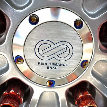 JDC Titanium Hardware Kit for Enkei NT03+M Center Caps