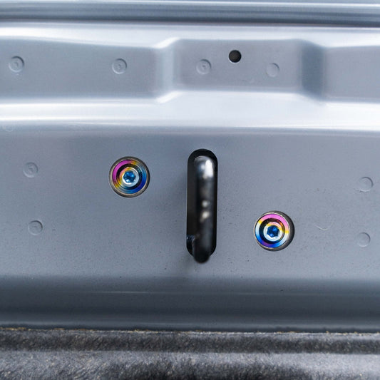 JDC Titanium Hood Bracket Hardware (13-21 FRS/BRZ/86)