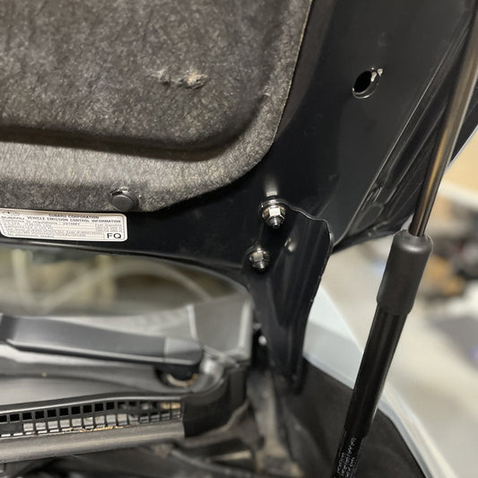 JDC Titanium Hood Bracket Hardware Mounting Kit (15-21 WRX/STi)