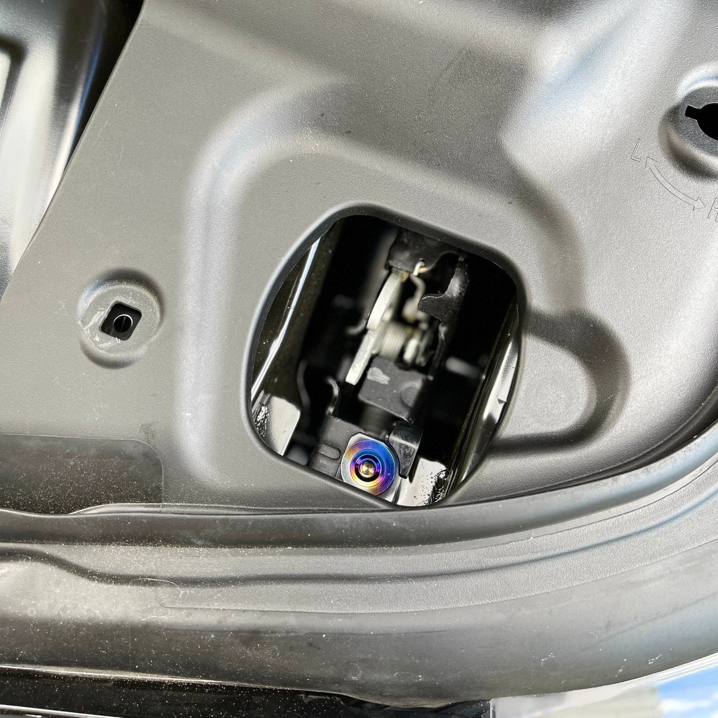 JDC Titanium Hood Latch Mechanism Hardware Kit (MK5 Supra)