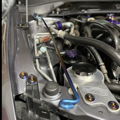 JDC Titanium Hood Prop Rod (Evo 7/8/9)