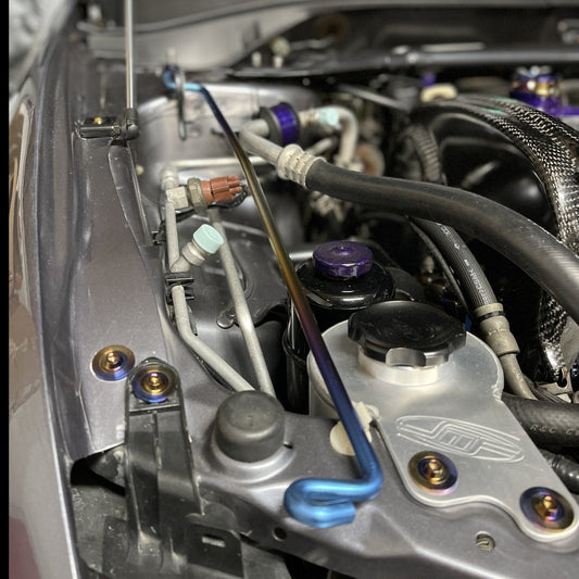 JDC Titanium Hood Prop Rod (Evo 7/8/9)