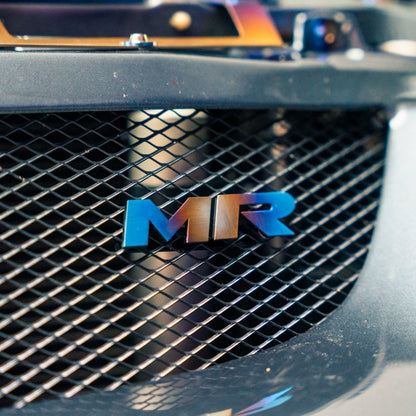 JDC Titanium "MR" Front Grill Badge (Evo 8/9)