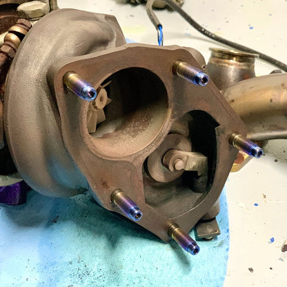 JDC Titanium O2 Housing Stud Kit (Evo 4-X)