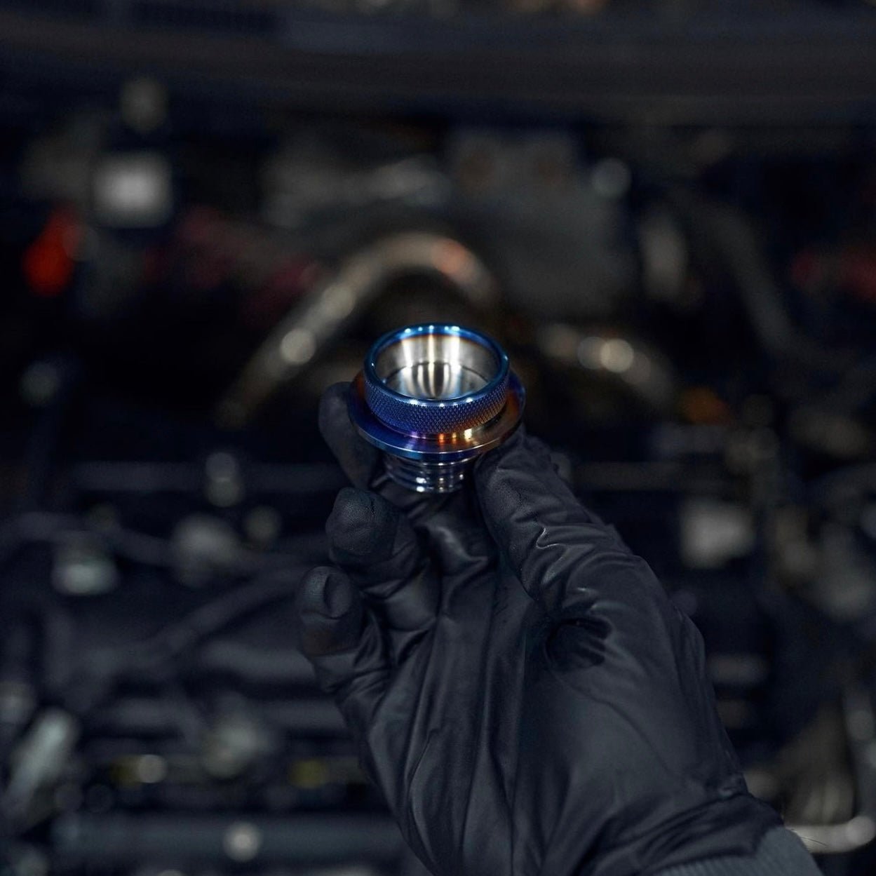 JDC Titanium Oil Cap (Evo X)