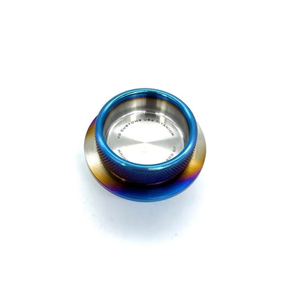 JDC Titanium Oil Cap (R35 GT-R/ Multiple Nissan Applications)