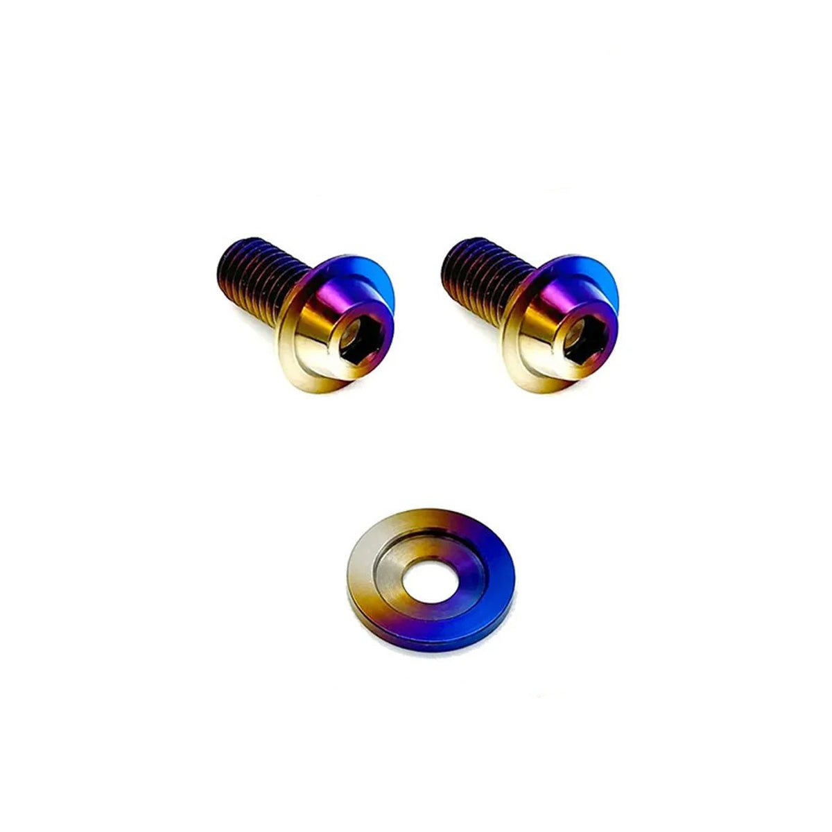 JDC Titanium Passenger Side A/C Bracket Hardware (2022-2026 Honda Civic Si)